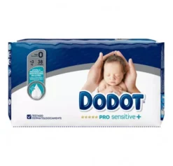 Pañal Dodot Pro Sensitive T0 0-3 Kg, 38 uds.- Samforlab