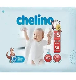Pañal Infantil - Chelino Fashion & Love (t - 5 (13 - 18 Kg) 30 Pañales) - Laboratorios Indas