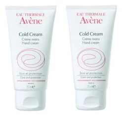 PACK DUPLO Cold Cream Crema de Manos, 50 ml. + 50 ml. - Avene