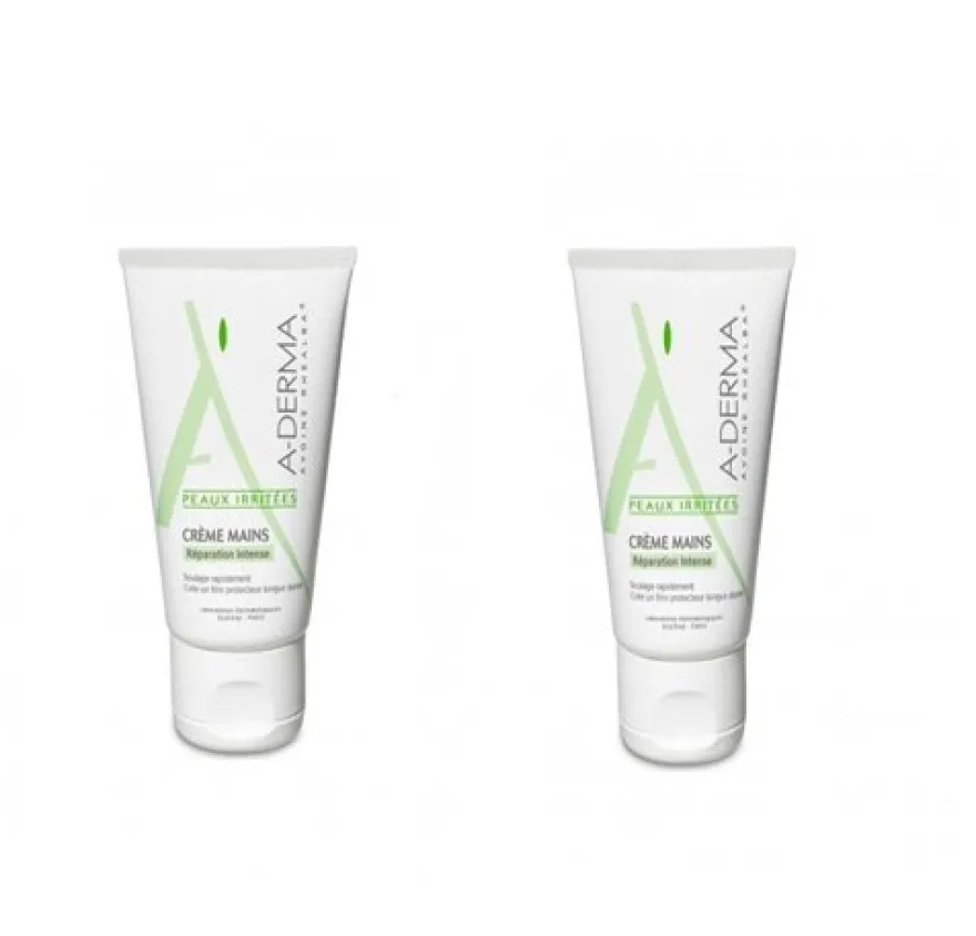 PACK DUPLO Crema de Manos, 50 + 50 ml. - A-Derma