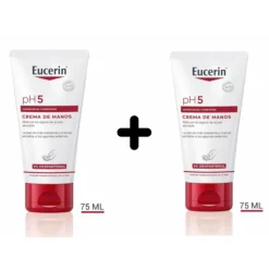 PACK DUPLO pH5 Crema de Manos, 75 + 75 ml. - Eucerin