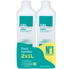 Pack Familiar Gel Dermatológico Protector Inibsa, 2 x 1 L. - Perrigo