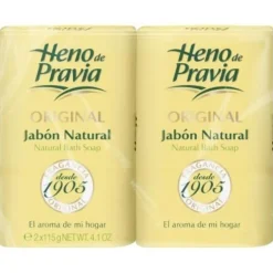 Pack Heno De Pravia Jabón Natural, 2 Pastillas
