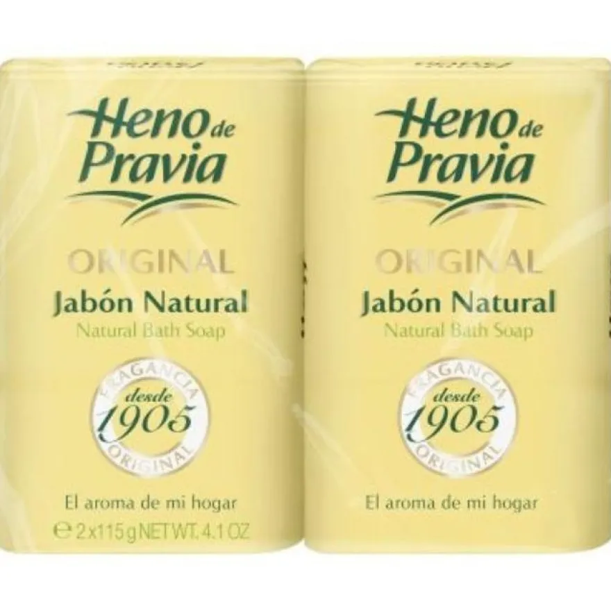 Pack Heno De Pravia Jabón Natural, 2 Pastillas