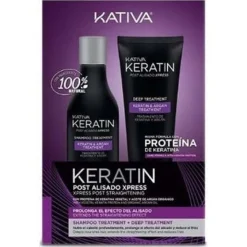 Pack Keratin Post Alisado Express - Kativa