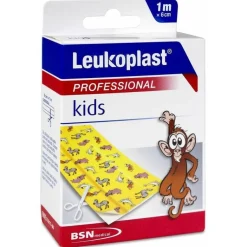 Pack Pro Kids + Zoo - Tiras - 6 Tiras 6 cm X 1 M - Leukoplast
