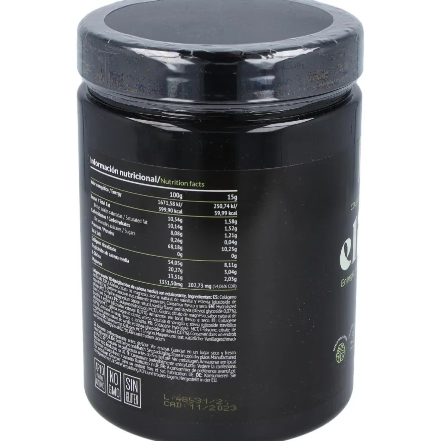 Paleobull Elixir Colageno+Aceitetcm Vainilla 450Gr