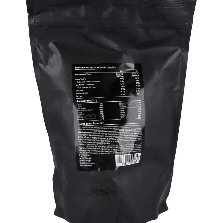 Panacea Aislado De Proteina Chocolate 750Gr.