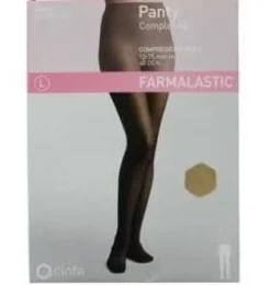 Panty Compresion Ligera - Farmalastic 40 Den (Talla Mediana Color Vison)
