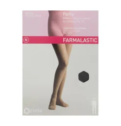 Panty Compresion Normal 140 Den - Farmalastic (talla Pequeña Color Negro) - Cinfa S a