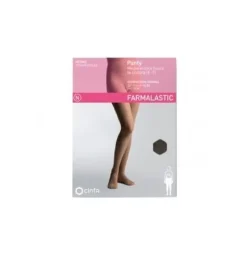 Panty Compresion Normal 140 Den - Farmalastic (talla Extragrande Color Capuchino) - Cinfa S a