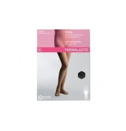 Panty Compresion Normal 140 Den - Farmalastic (talla Mediana Color Negro) - Cinfa S a