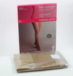 Panty Compresion Normal - Farmalastic Cn Modelador 140 Den (talla Pequeña Color Beige) - Cinfa S a
