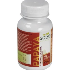 Papaya 600mg 100comp - Sotya