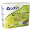Papel Higienico 100% Fibra Reciclada 4uds - Ecodoo
