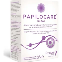 Papilocare Gel Anal 7 Cánulas 5Ml