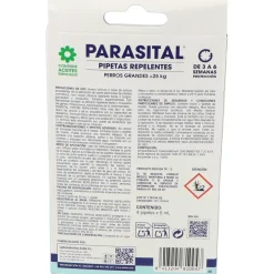 Parasital Pipeta Antiparasitario Perros Grandes