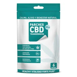 Parches CBD Transdérmico 32 mg. 6 Parches. - Ganeshi Vital
