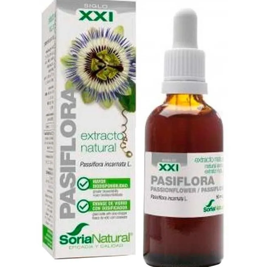 Pasiflora Extracto Glicerinado 50ml - Soria Natural
