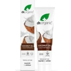 Pasta De Dientes Aceite De Coco Organico 100Ml.