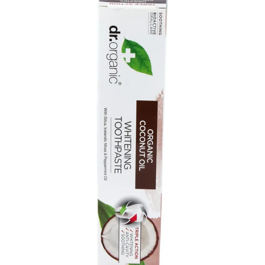 Pasta De Dientes Aceite De Coco Organico 100Ml.
