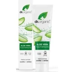 Pasta de Dientes Aloe Vera Organico 100ml - Dr. Organic