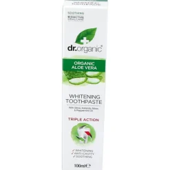 Pasta de Dientes Aloe Vera Organico 100ml - Dr. Organic