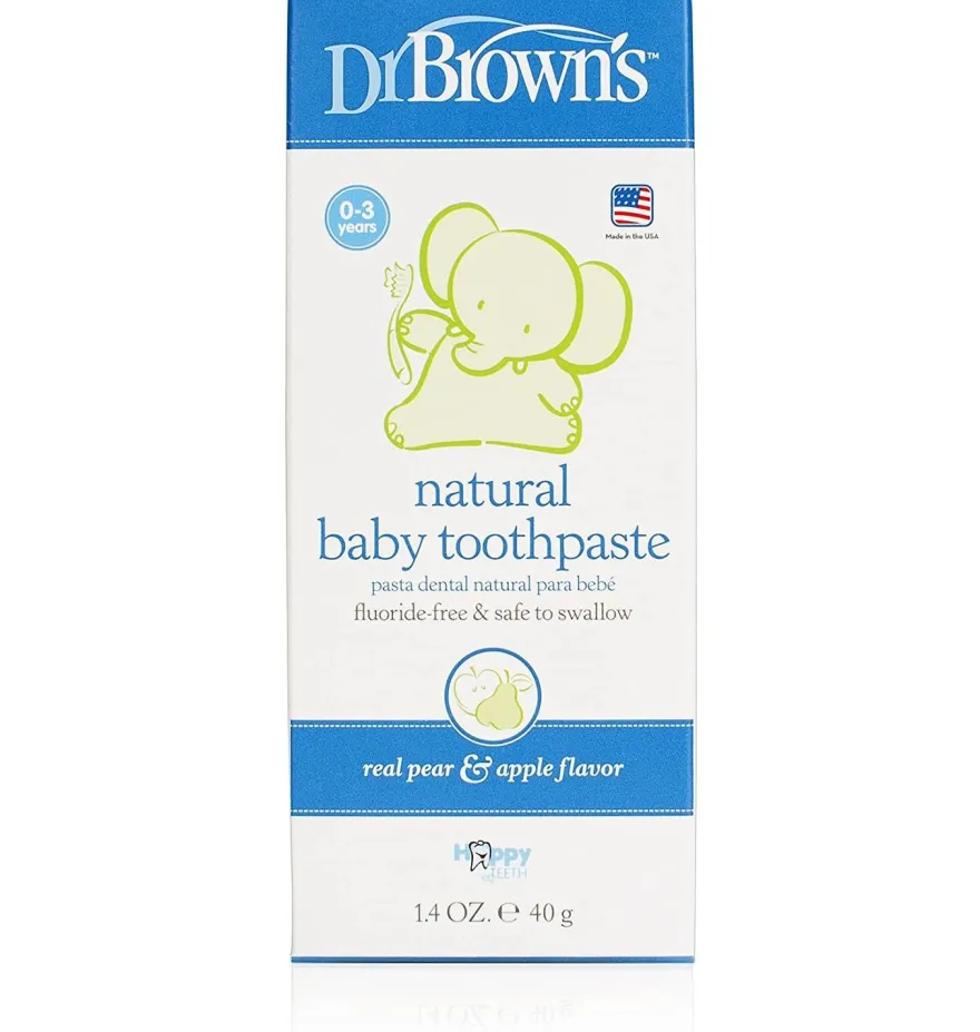 Pasta Dental Infantil Natural - Bebe Dr Brown (1 Envase 40 G)