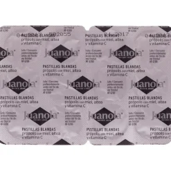 Pastillas Própolis con Miel, Altea + Vitamina C con Sabor a Naranja, 24 Uds - Juanola