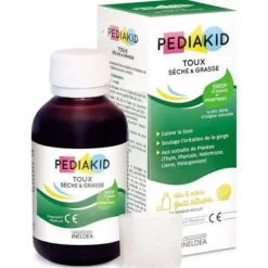 Pediakid Jarabe para la Tos Seca y Productiva 125ml - Ineldea