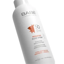 Pediatric Fluid Spray SPF 50, 200 ml. - BABE