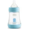 Perfect 5 Biberón +0m Silicona Azul, 150 ml - Chicco