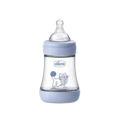 Perfect 5 Biberón Silicona Lila 0m+, 150 ml. - Chicco