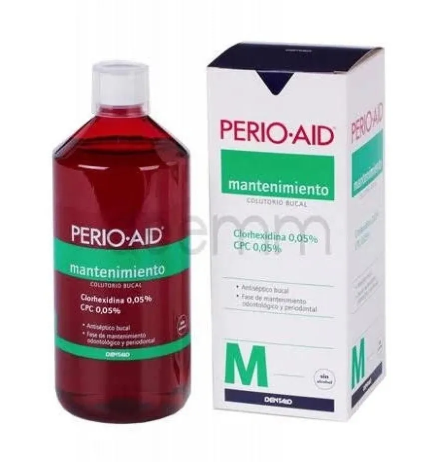 Perio Aid 0.12 Mantenimiento y Control (1 Envase 500 ml) - Dentaid