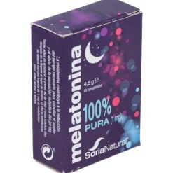 Pharmasor Melatonina 100% Pura 1mg 90comp 2 - Soria Natural