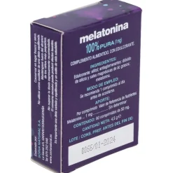 Pharmasor Melatonina 100% Pura 1mg 90comp 2 - Soria Natural