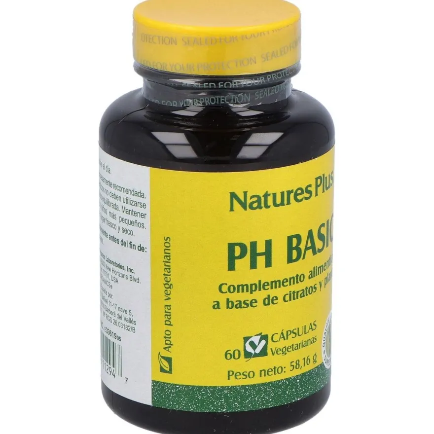 Ph Basic (Corrector Del Terreno Acido) 60 Cap.