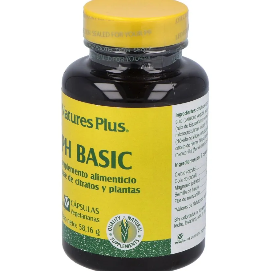 Ph Basic (Corrector Del Terreno Acido) 60 Cap.