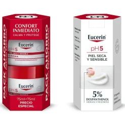 Ph5 Crema Piel Sensible Pack 2 X 75 ml - Eucerin