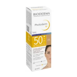 Photoderm M Gel-Crema SPF 50+ Color Dorado, 40 ml. - Bioderma