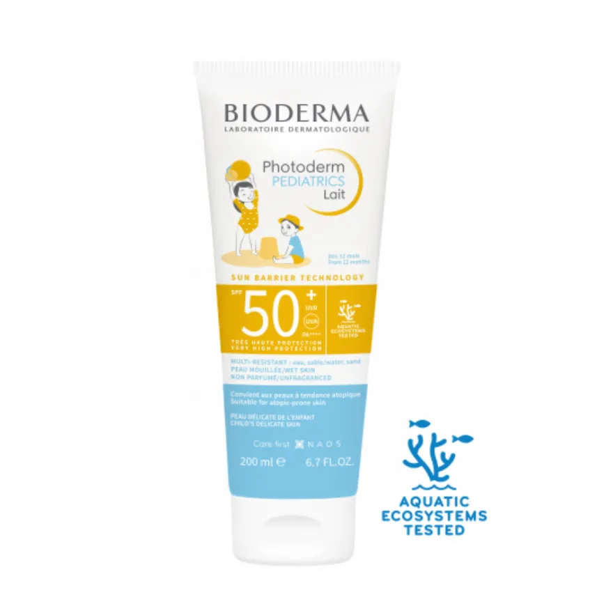 Photoderm PEDIARICS Lait SPF 50+, 200 ml. - Bioderma