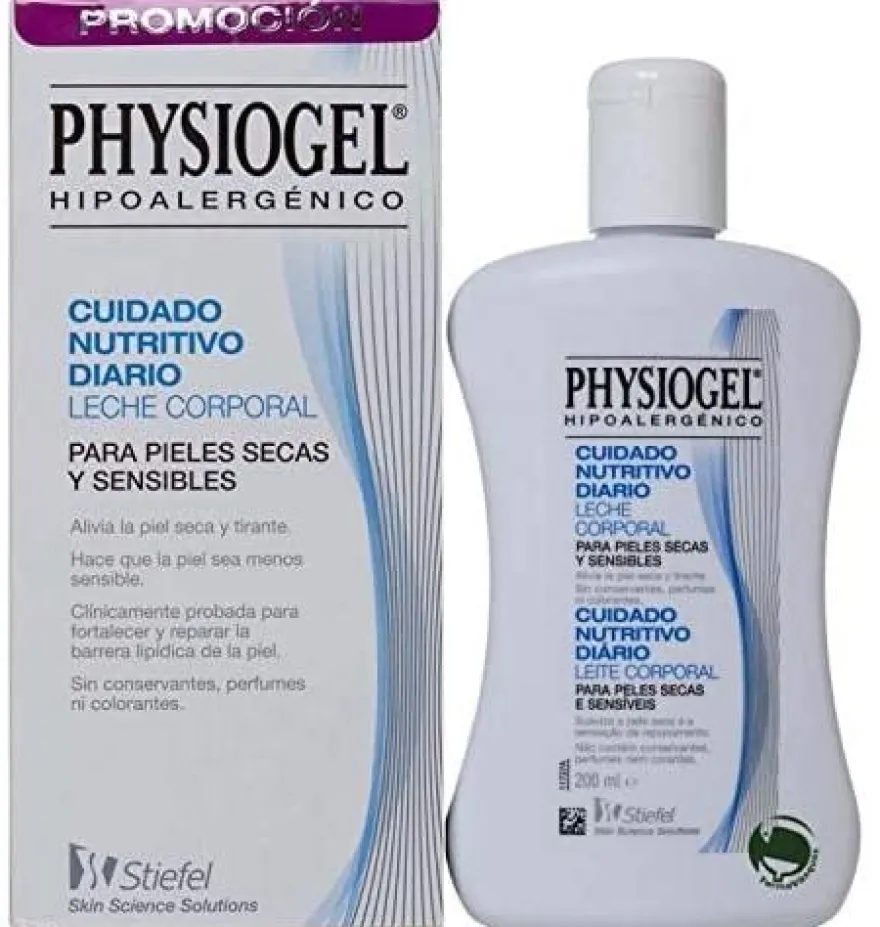 Physiogel Cuidado Nutritivo Diario Leche Cuerpo (1 Envase 200 ml) - Glaxosmithkline