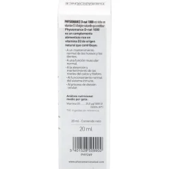 Physiomance D - Nat 1000 Gotas 20ml - Therascience