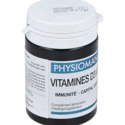 Physiomance Vitamines D3 y K2 60comp - Therascience
