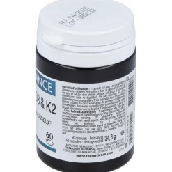 Physiomance Vitamines D3 y K2 60comp - Therascience