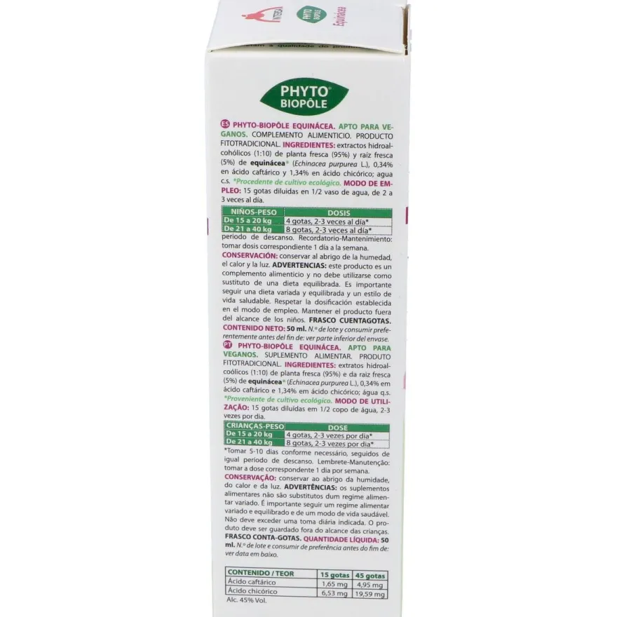 Phyto - Bipole Bio Echinacea 50ml - Intersa