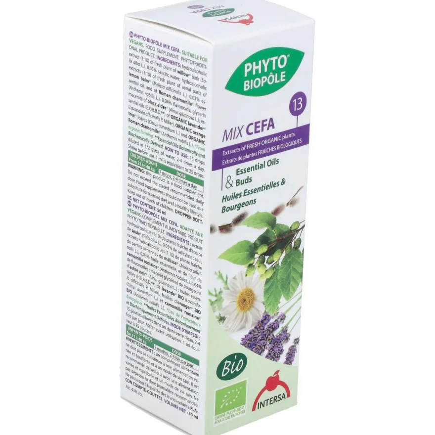 Phyto - Bipole Mix - Cefa (cefaleas) 50ml - Intersa