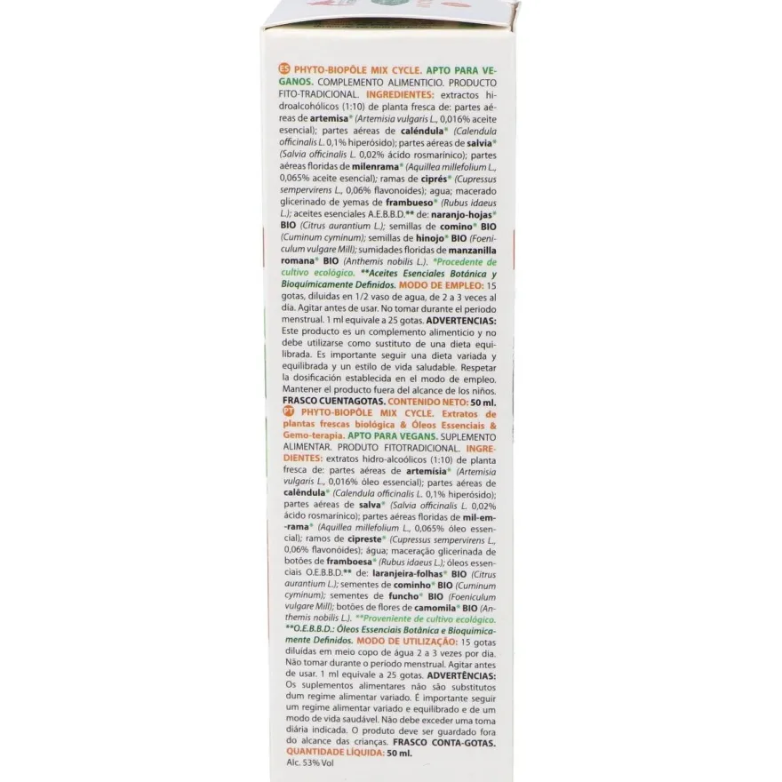 Phyto - Bipole Mix - Cycle (ciclo Menstrual) 50ml - Intersa