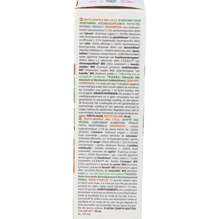 Phyto - Bipole Mix - Cycle (ciclo Menstrual) 50ml - Intersa