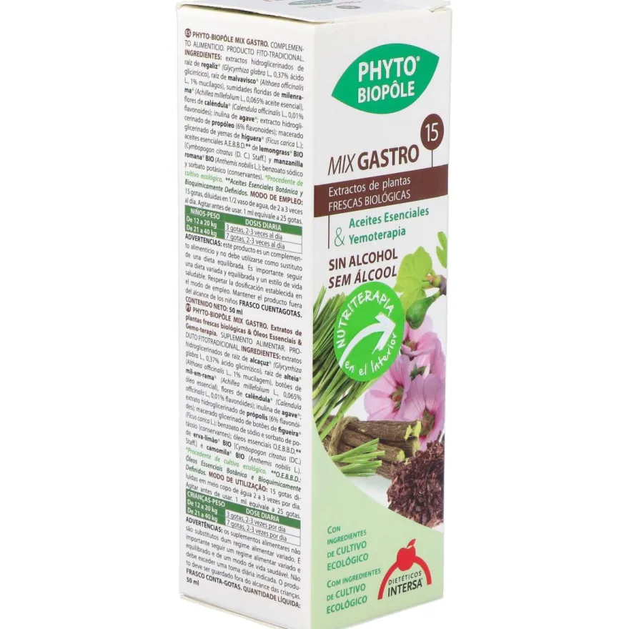 Phyto - Bipole Mix - Gastro (digestion) 50ml - Intersa